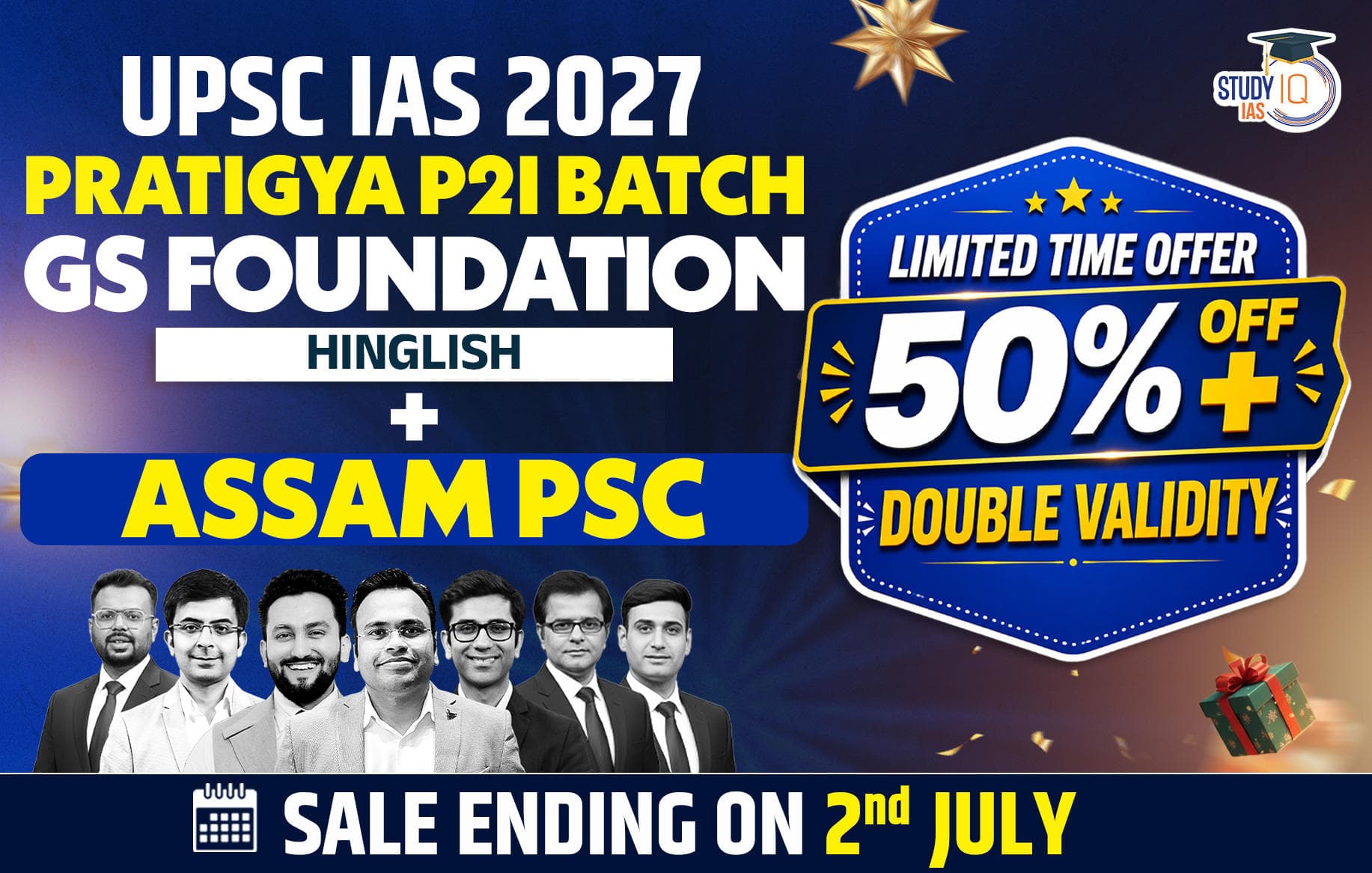 UPSC + Assam PSC Live GS P2I Foundation 2027 Pratigya June Morning Batch