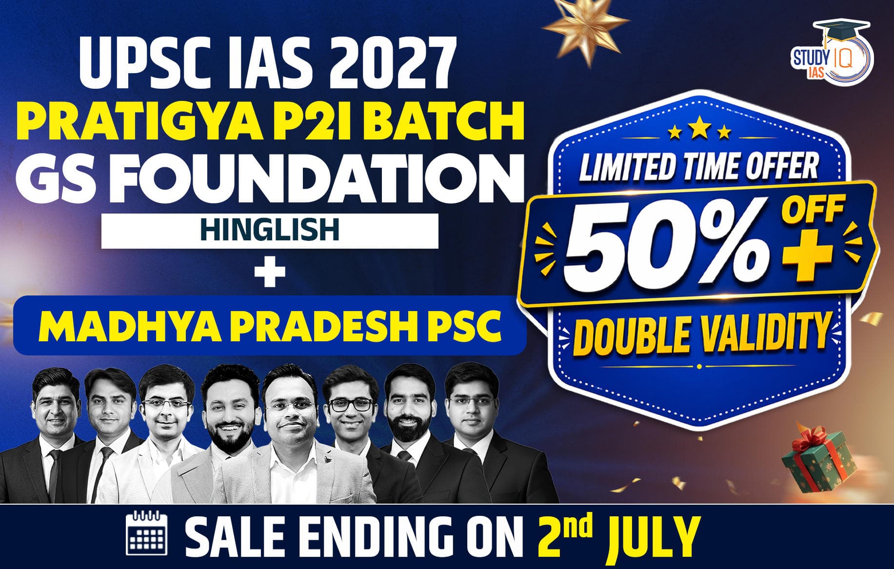 UPSC + MPPSC Live GS P2I Foundation 2027 Pratigya June Morning Batch