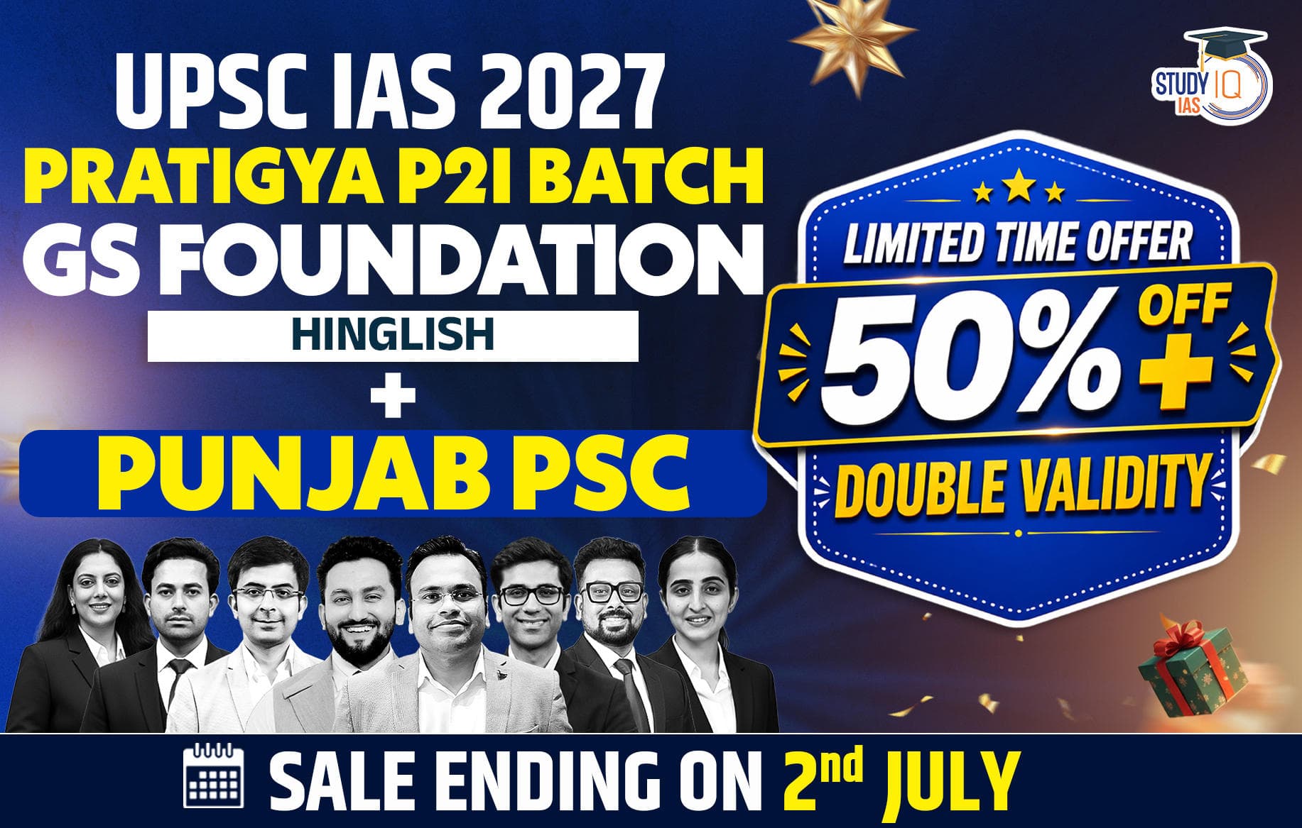 UPSC + Punjab PSC Live GS P2I Foundation 2027 Pratigya June Morning Batch