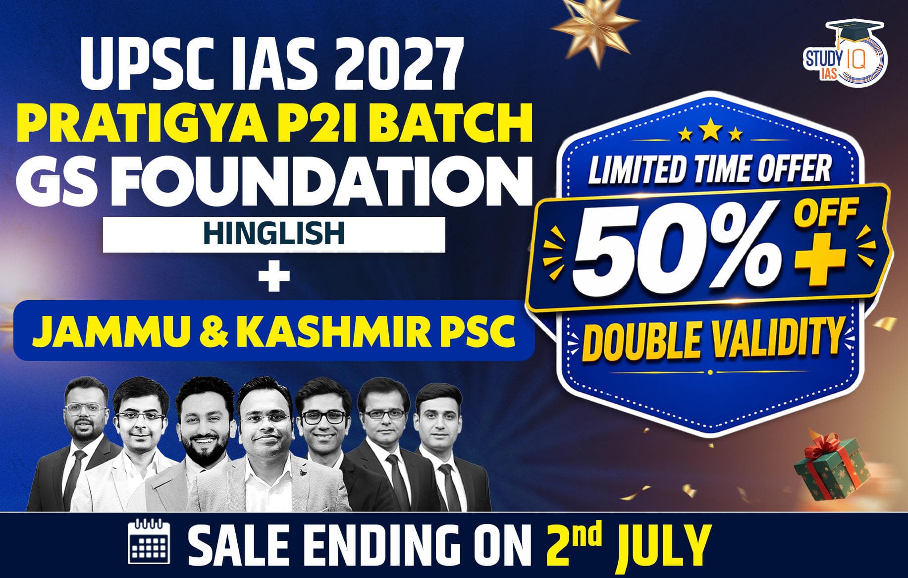 UPSC + JKPSC Live GS P2I Foundation 2027 Pratigya June Morning Batch