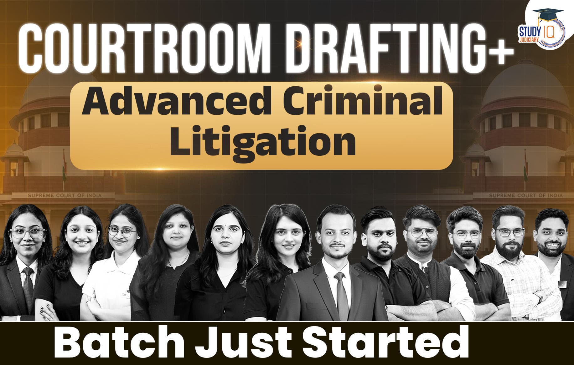 CourtRoom Drafting + Advanced Criminal Litigation & Drafting Certificate Course
