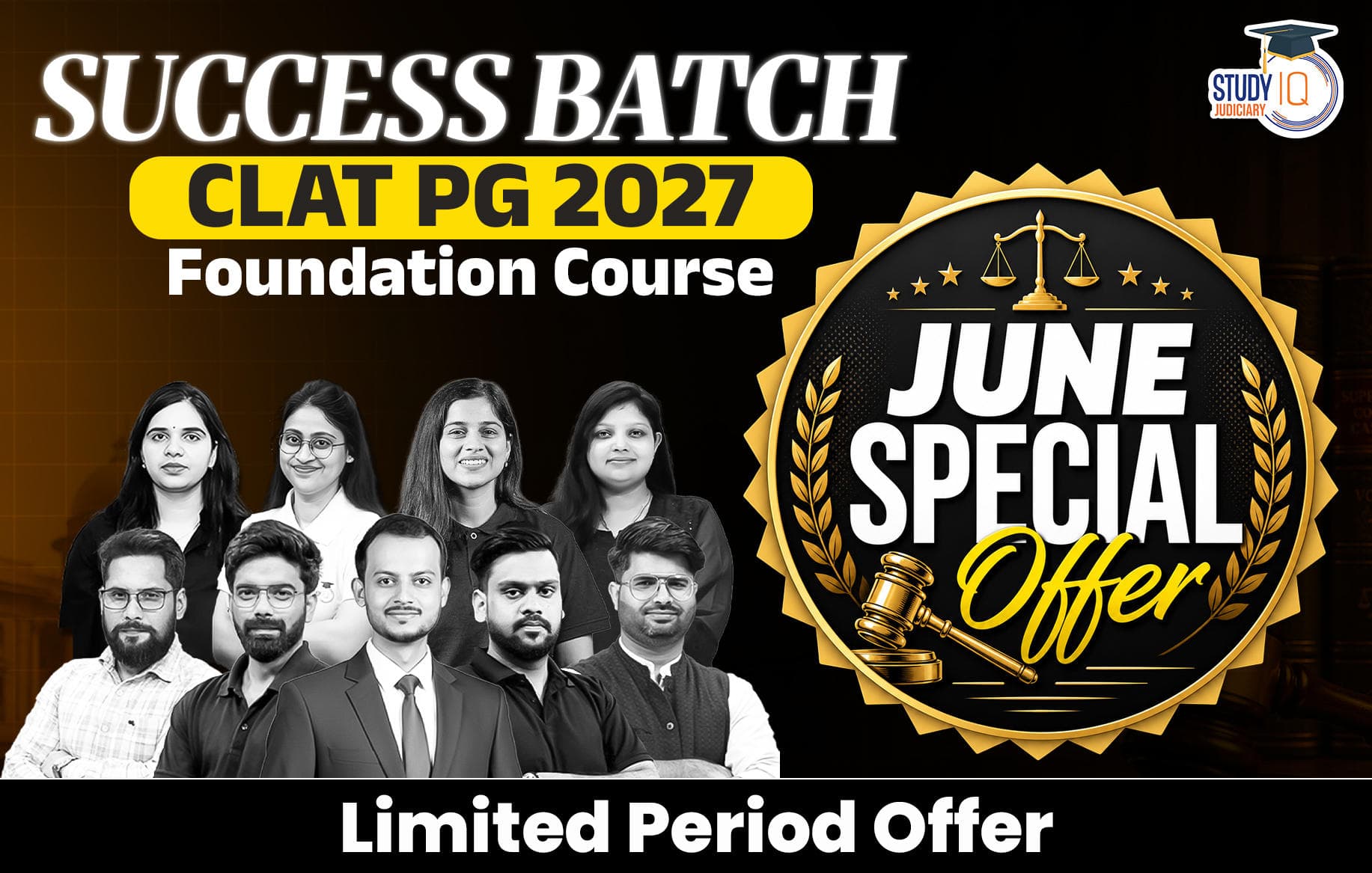 Success Batch CLAT PG 2027 Foundation Course