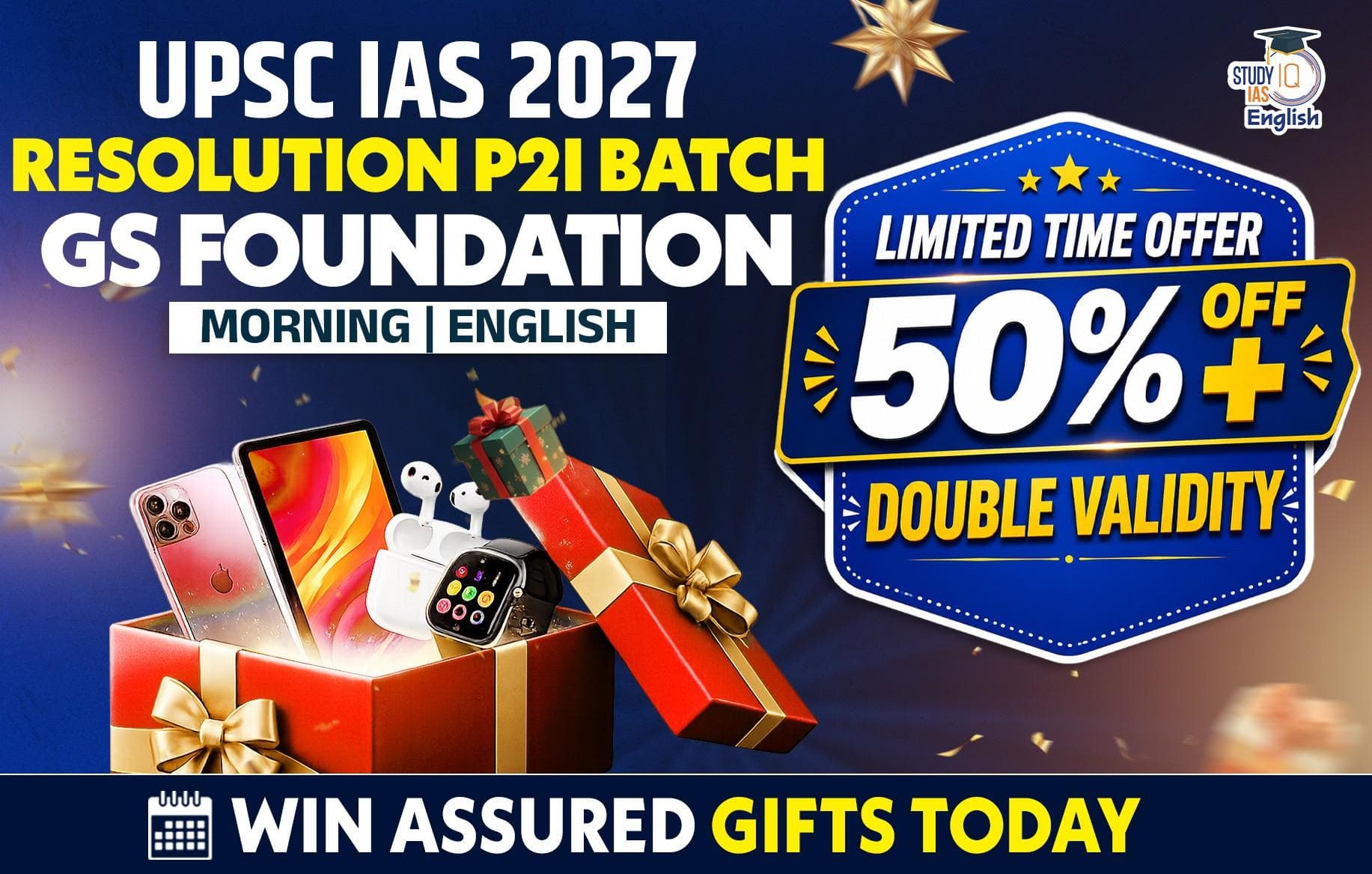 UPSC IAS Live GS P2I Foundation 2027 Resolution June Morning English Batch 2 (Elite)
