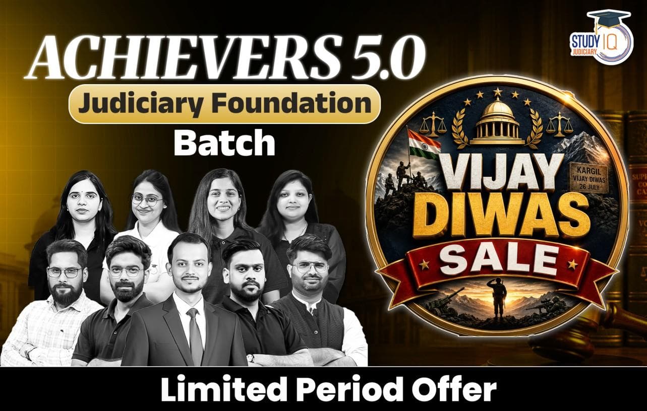 Achievers Judiciary Live Foundation Batch 5