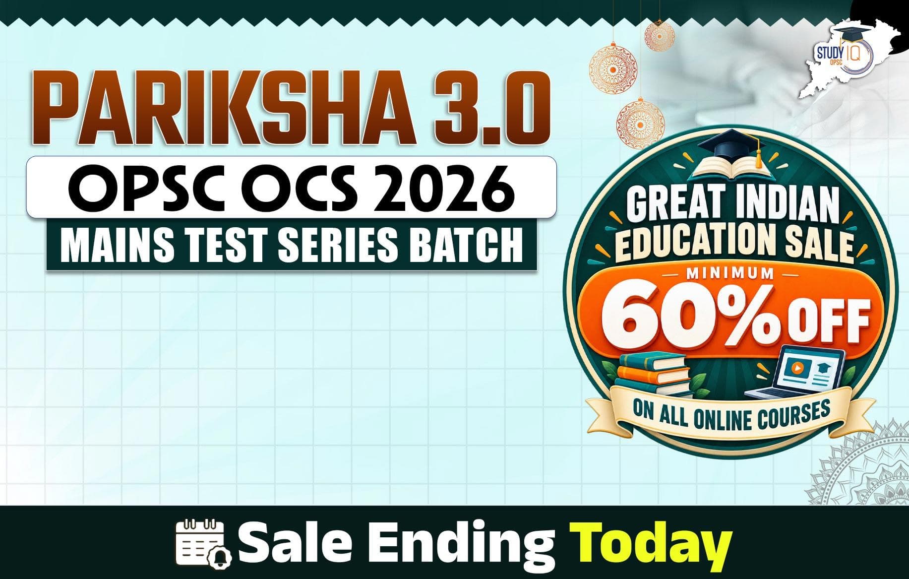 Pariksha 3.0: OPSC OCS 2026 Mains Test Series