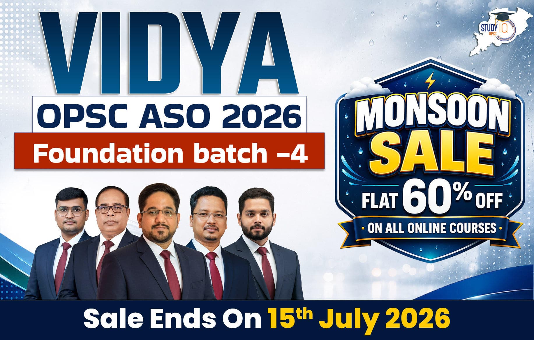 Vidya : OPSC ASO 2026 Foundation Batch 4