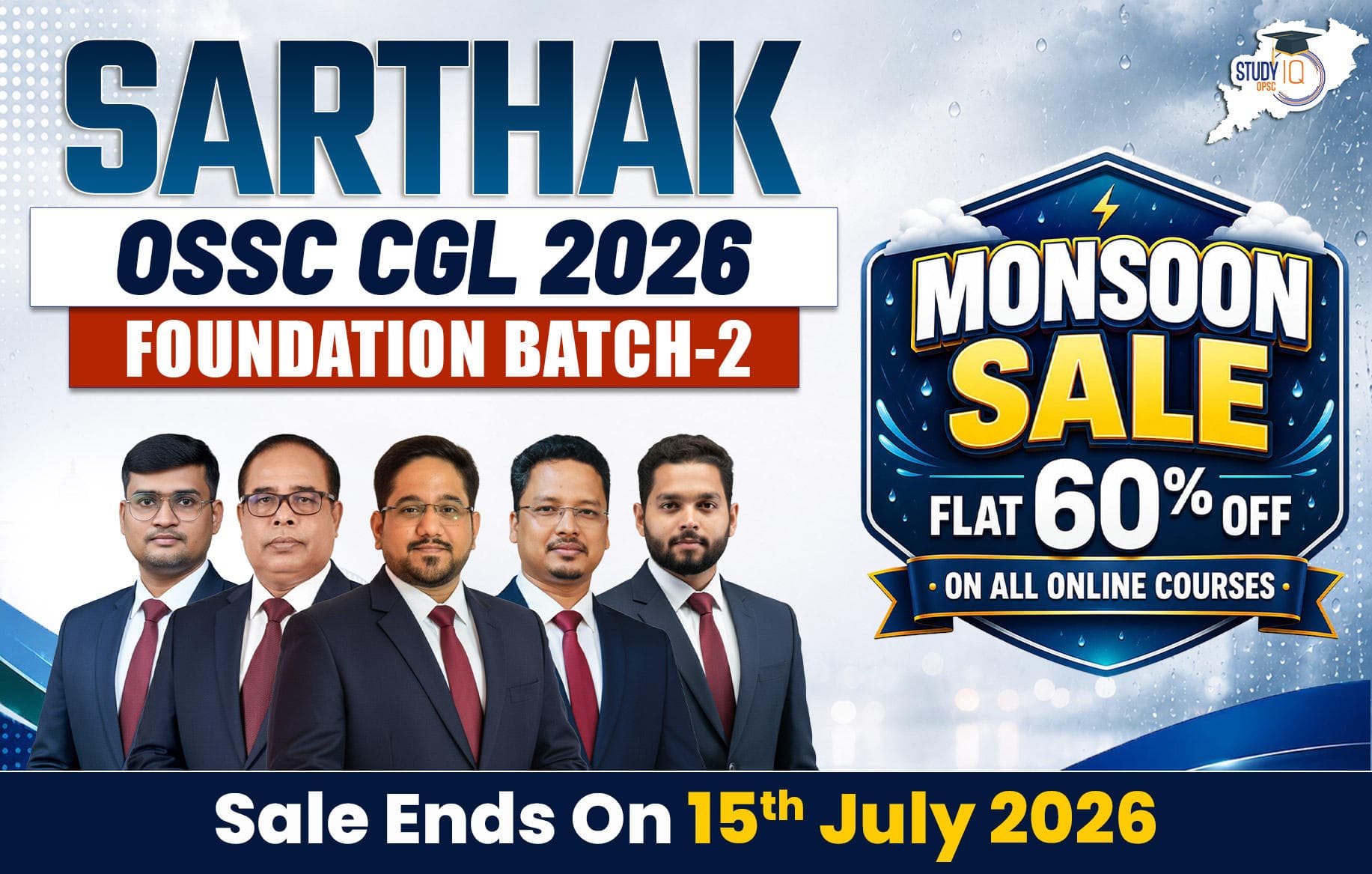 Sarthak OSSC CGL 2026 Foundation Batch 2