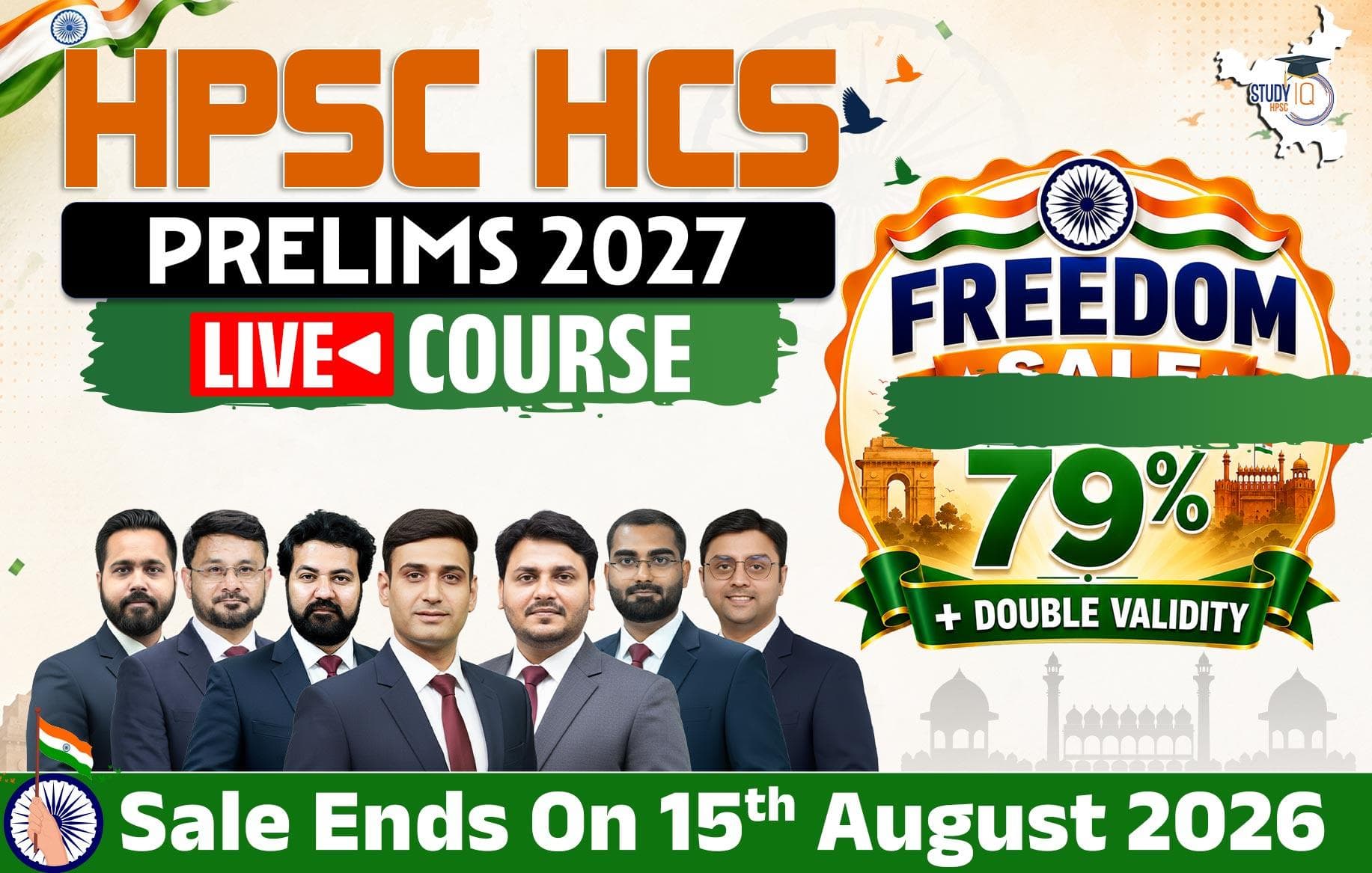 HPSC HCS Prelims 2027 Live Crash Course