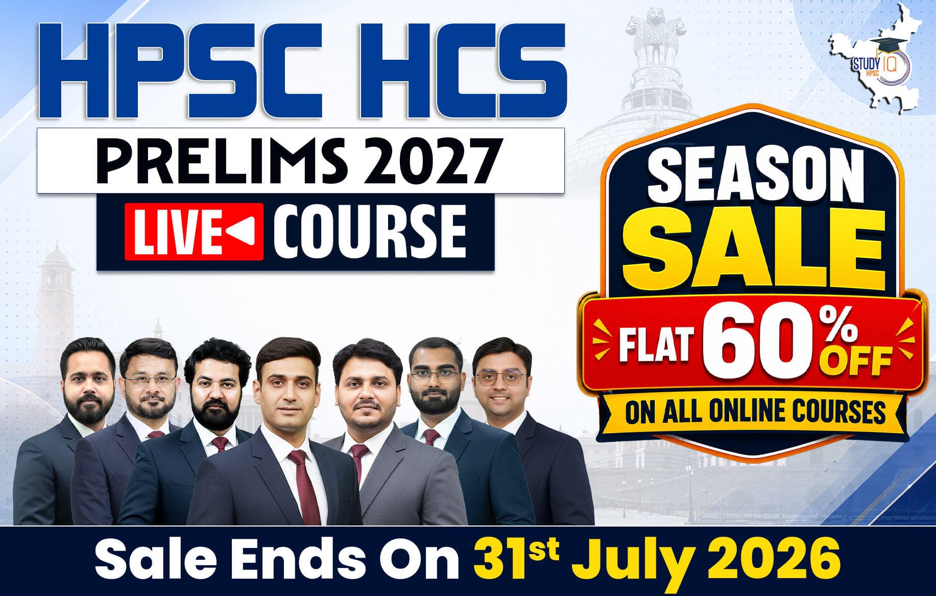 HPSC HCS Prelims 2027 Live Crash Course