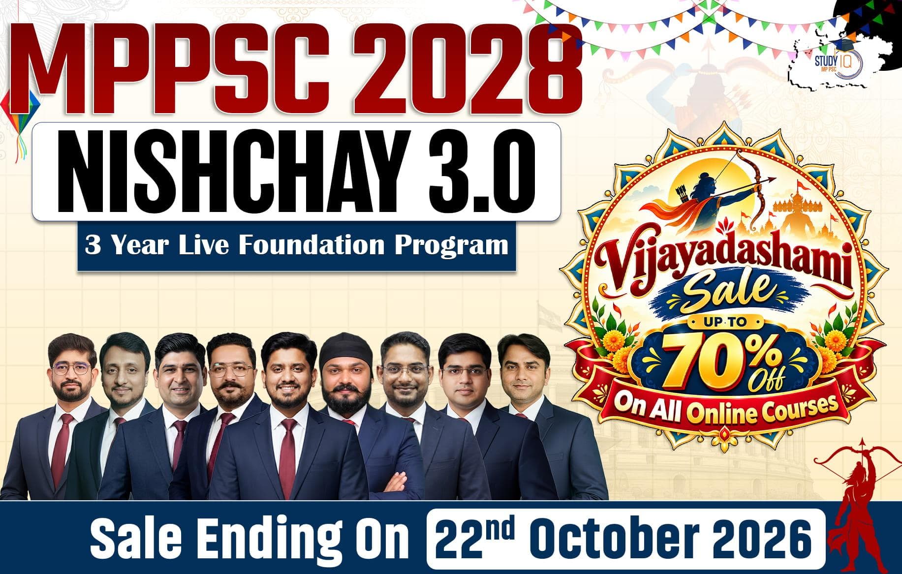 MPPSC Nishchay 2028 : 3 year Foundation Program Batch 3