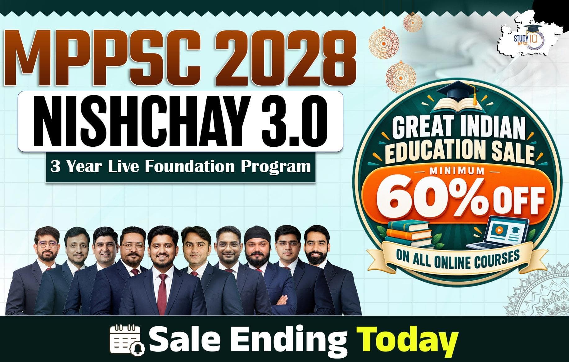MPPSC Nishchay 2028 : 3 year Foundation Program Batch 3
