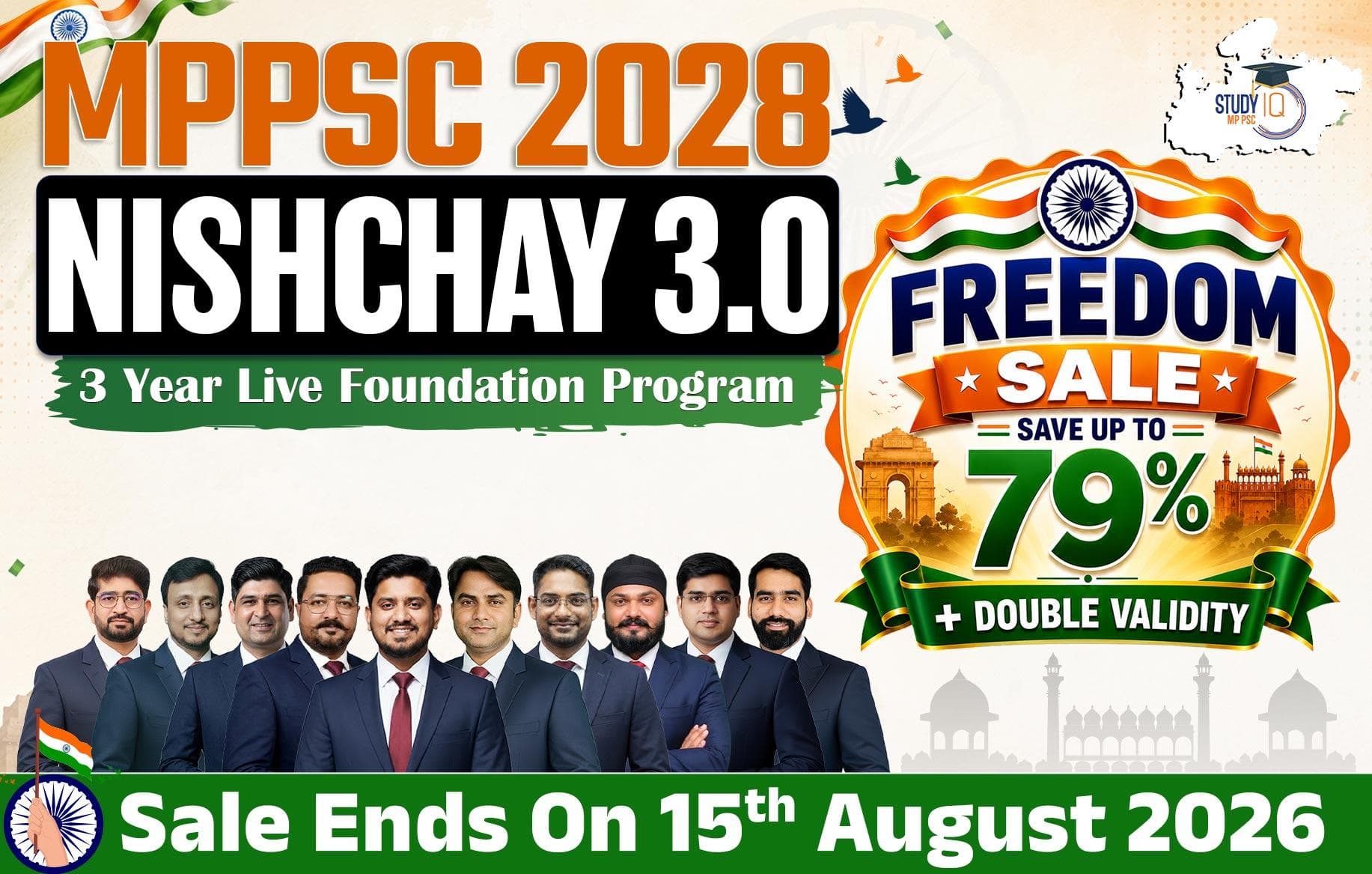 MPPSC Nishchay 2028 : 3 year Foundation Program Batch 3