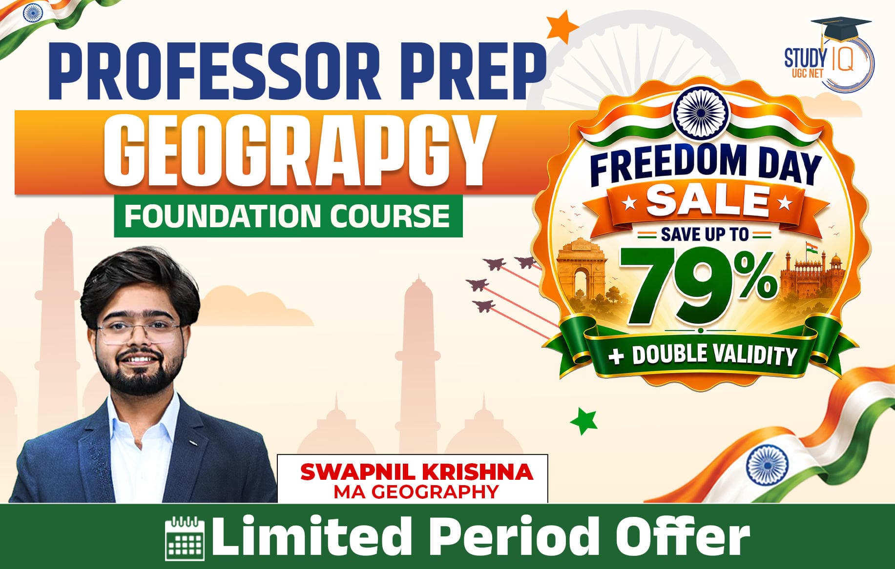 Professor Prep Geography Foundation Batch