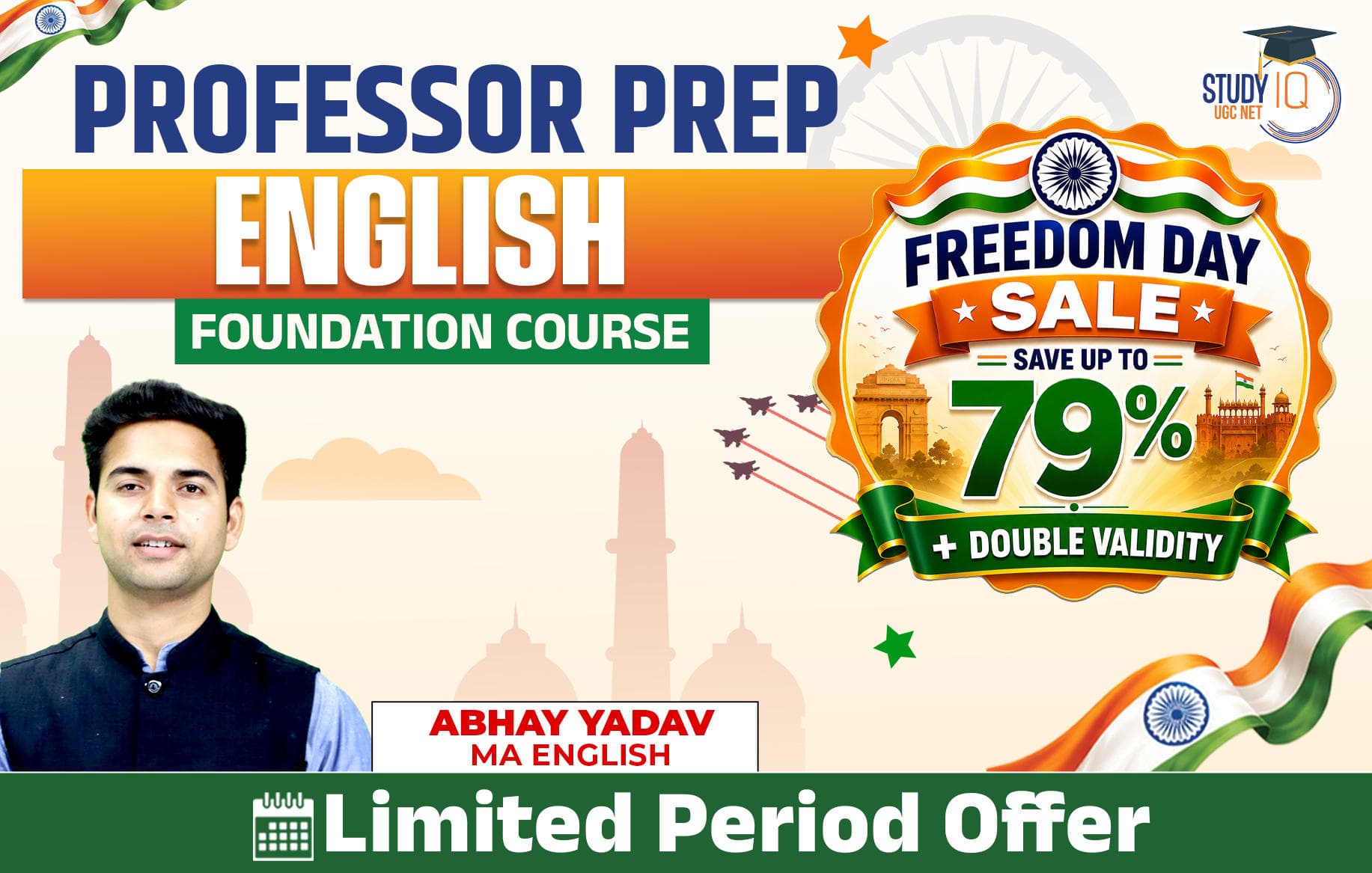 Professor Prep English Foundation Batch