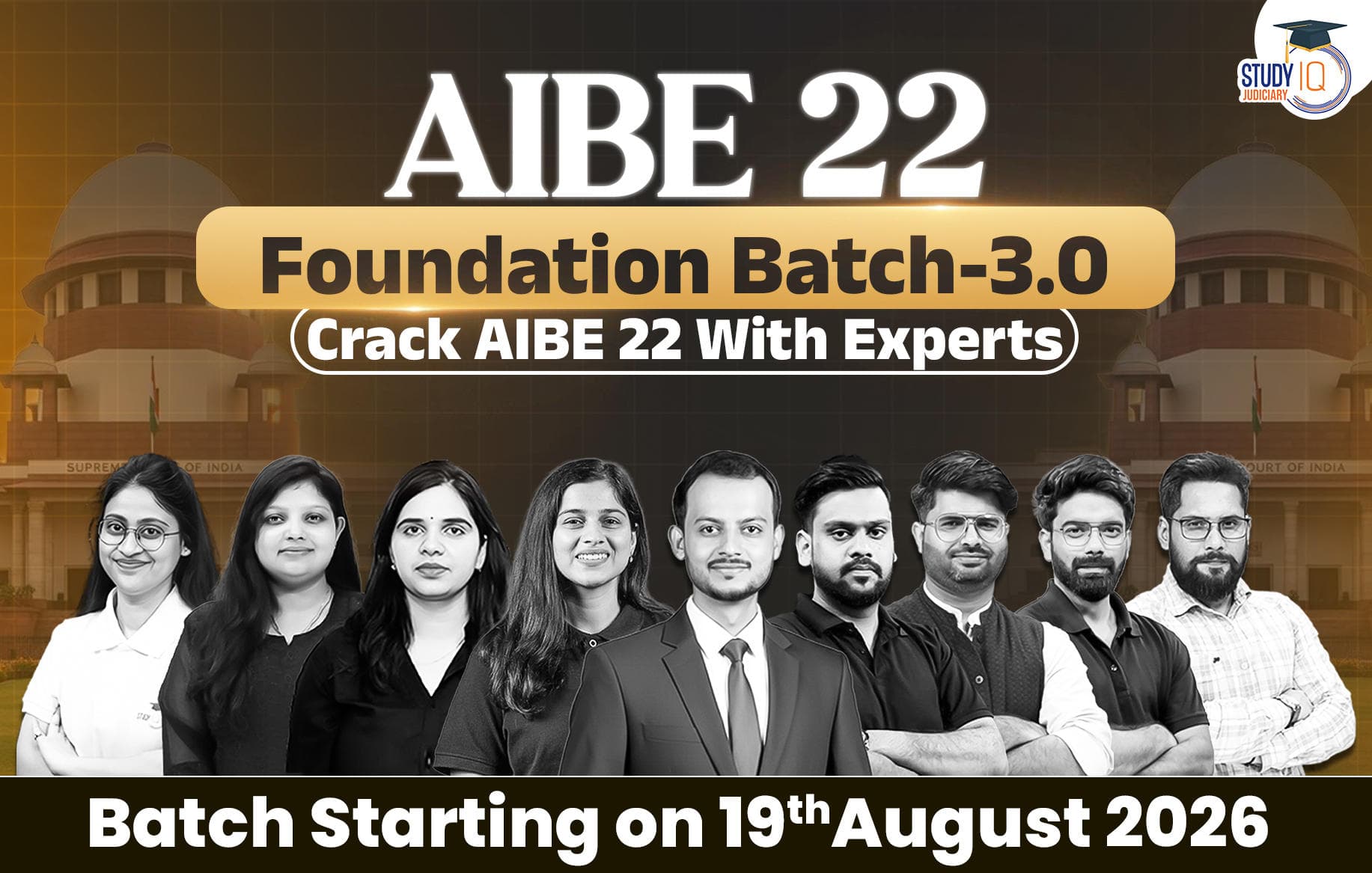 AIBE 22 Foundation Batch 3
