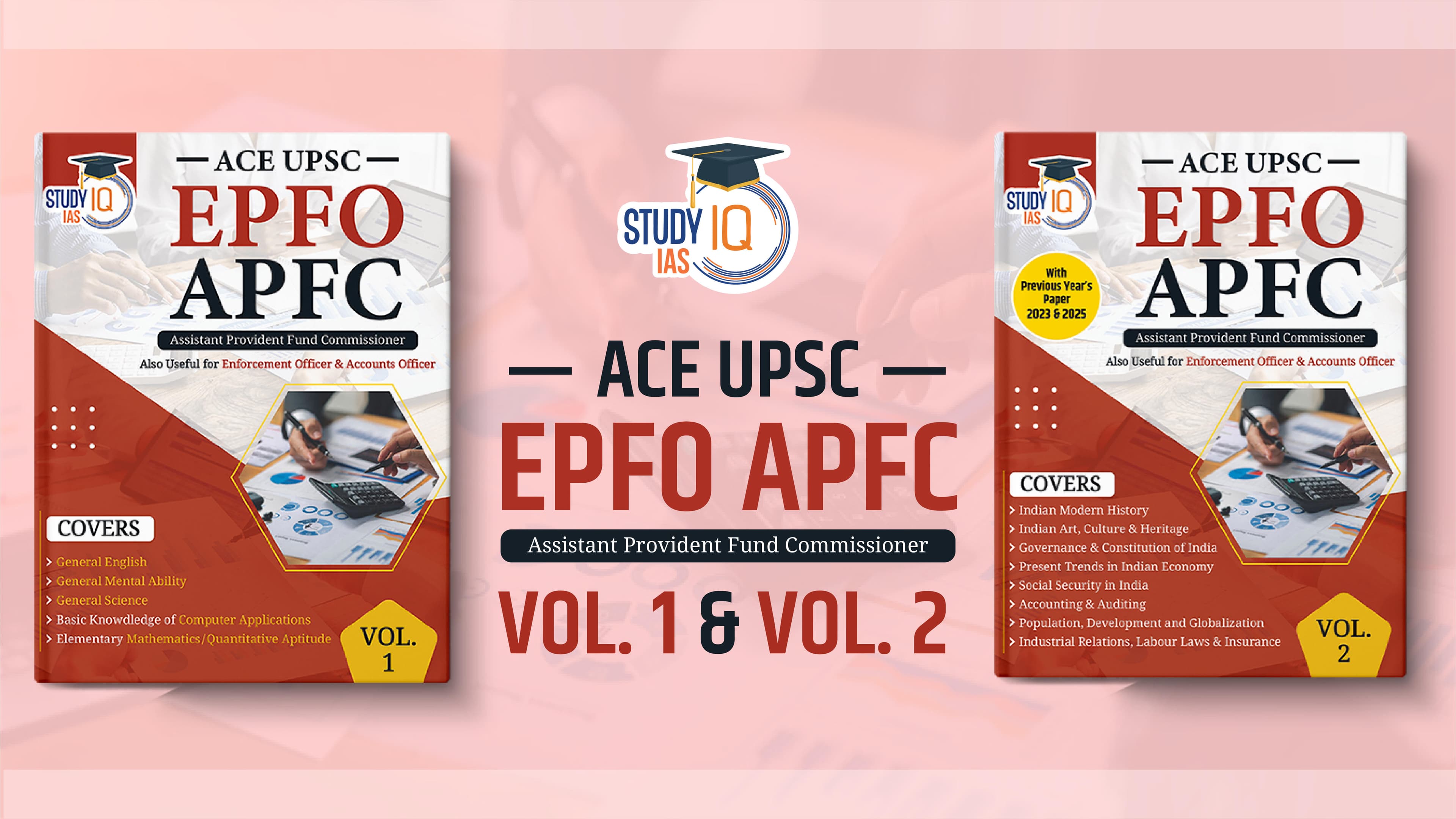 ACE UPSC EPFO APFC (Vol.1 & Vol.2) Combo