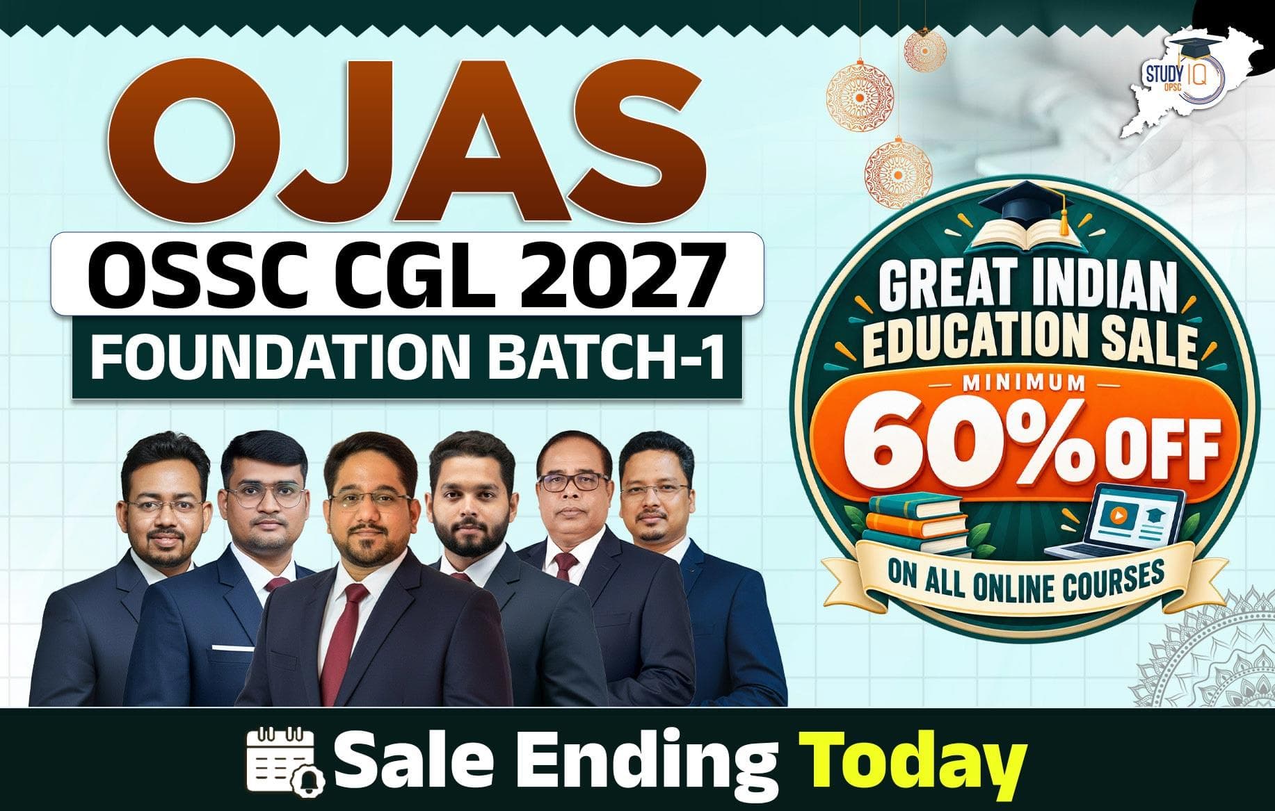 OJAS OSSC CGL 2027 Foundation Batch