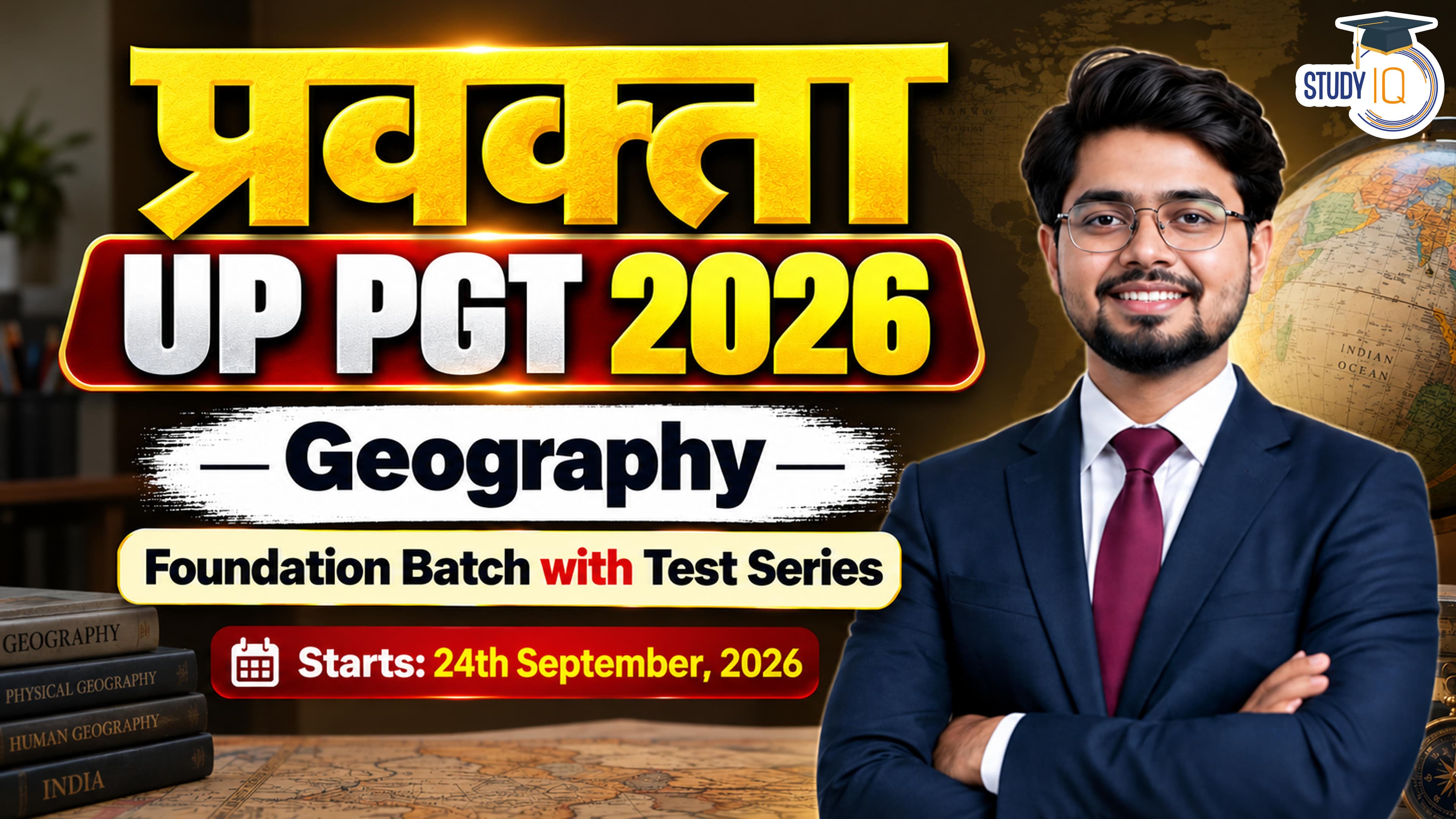 Pravakta UP PGT 2026 Geography Foundation Batch