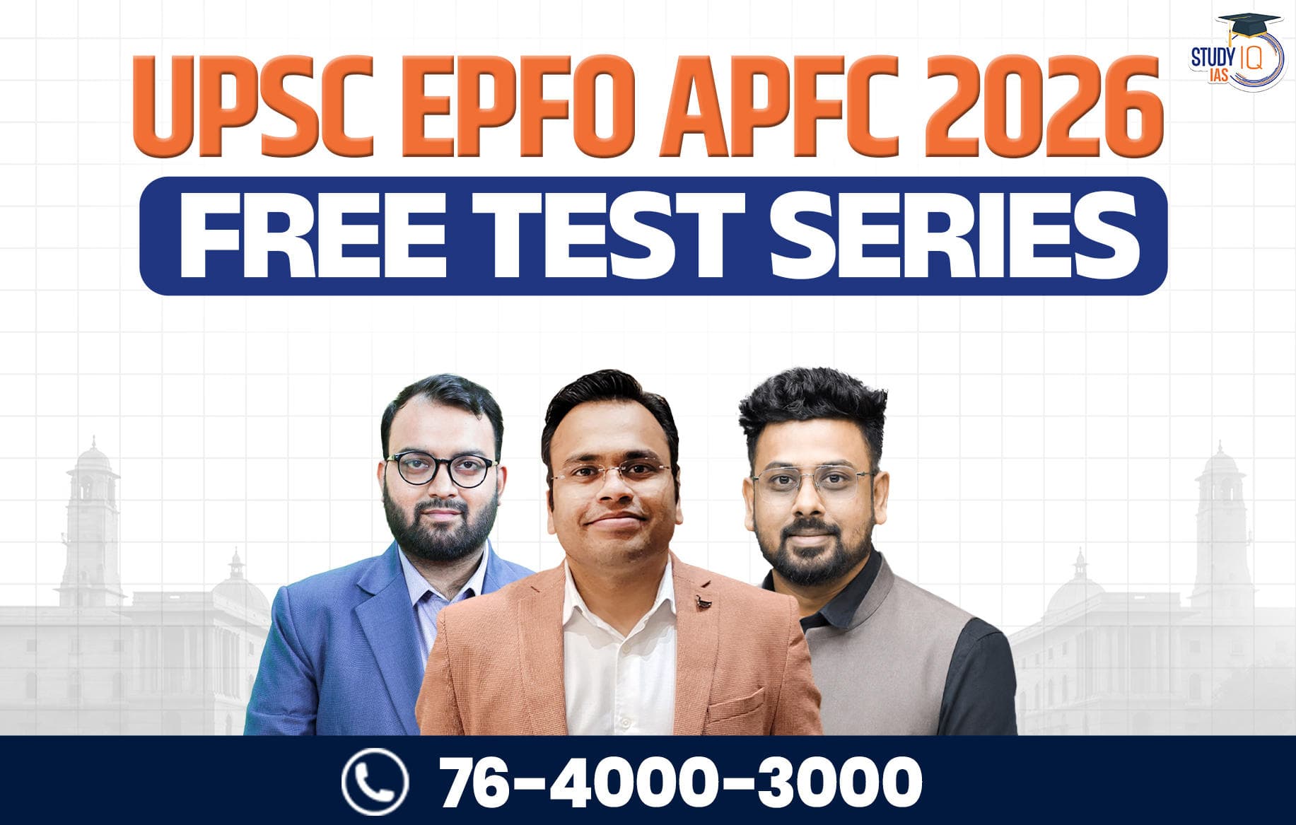 UPSC EPFO APFC 2026 Free Test Series