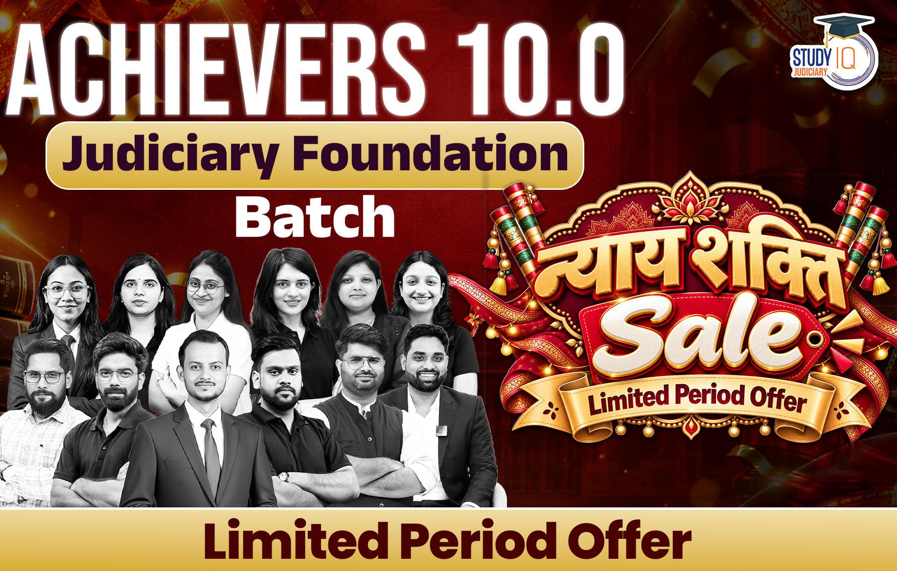 Achievers Judiciary Live Foundation Batch 10 (Platinum)