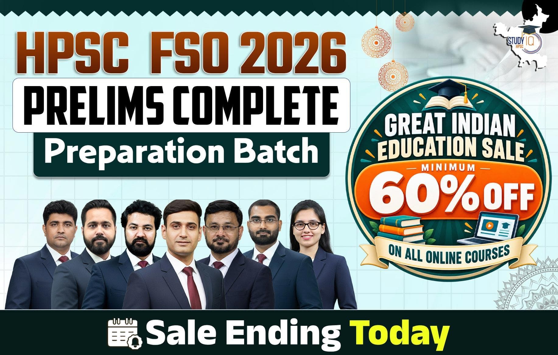HPSC FSO 2026 Prelims Complete Preparation Batch