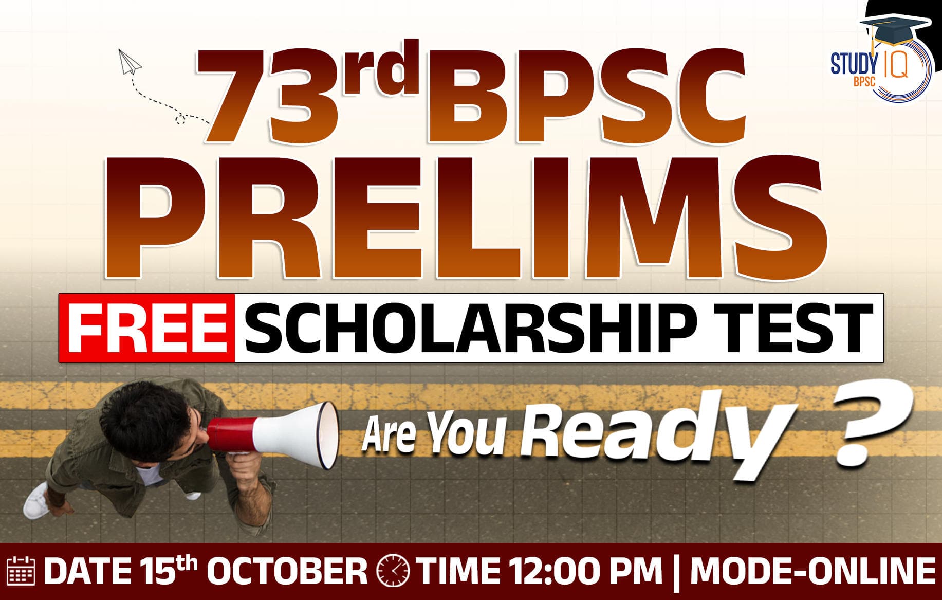 BPSC Prelims Free Scholarship Test