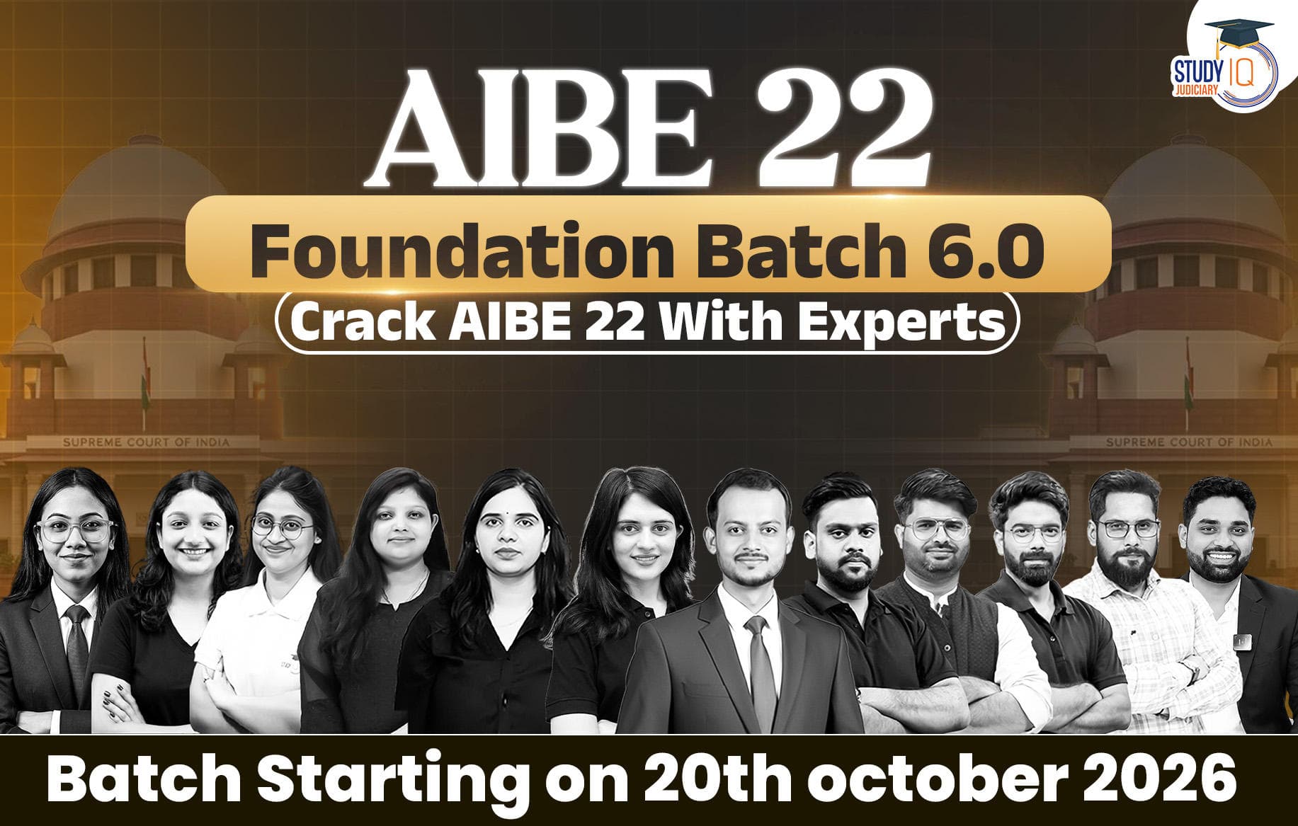 AIBE 22 Foundation Batch 6