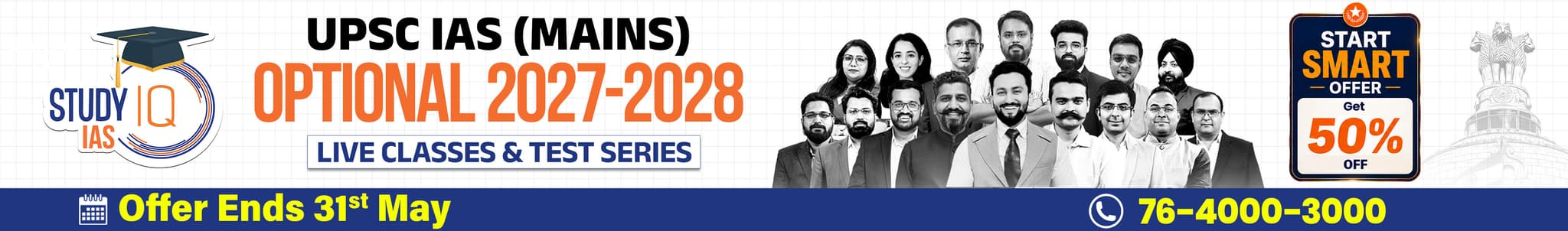 UPSC IAS (Mains) PSIR Optional Live 2027-28 (Comprehensive) June Batch By Shashank Tyagi