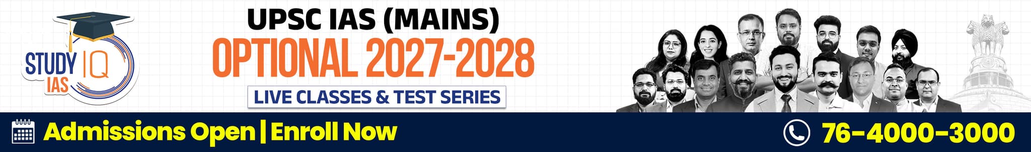 UPSC IAS (Mains) PSIR Optional Live 2027-28 (Comprehensive) August Batch By Shashank Tyagi