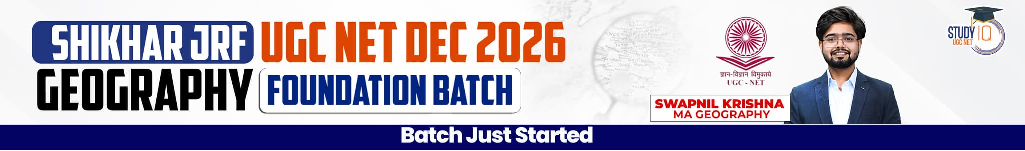 Shikhar JRF UGC NET DEC 2026 Geography Foundation Batch