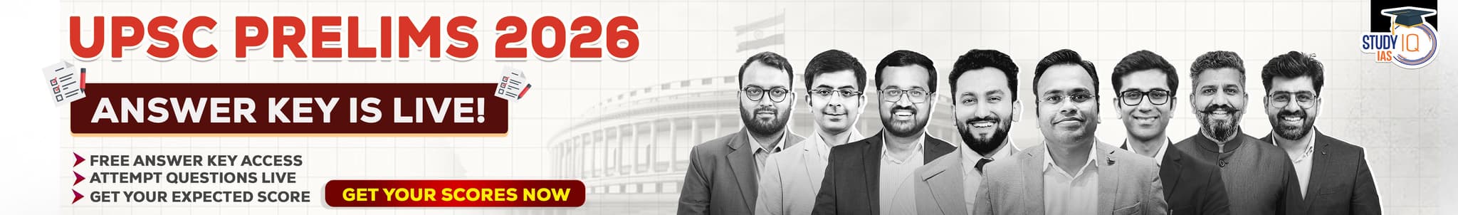 UPSC 2026 Prelims Answer Key