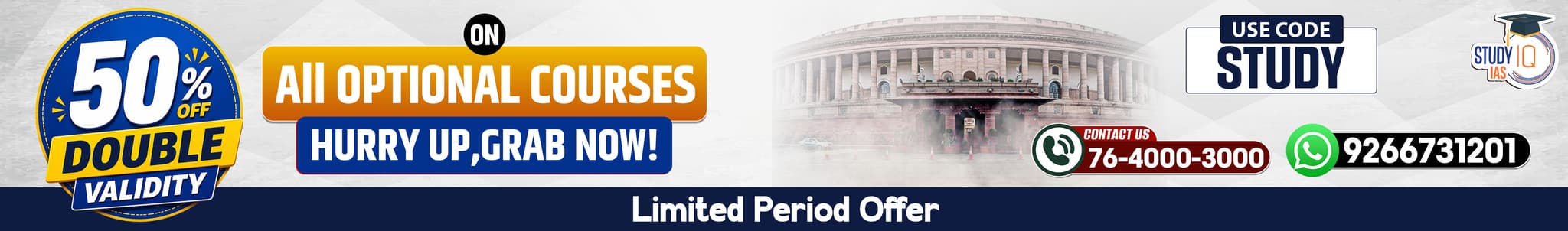 UPSC IAS (Mains) PSIR Optional Live 2027-28 (Comprehensive) April Batch 3 By Shashank Tyagi