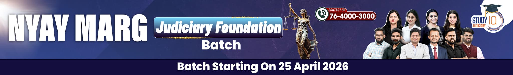 Nyaya Marg Judiciary Live Foundation Batch