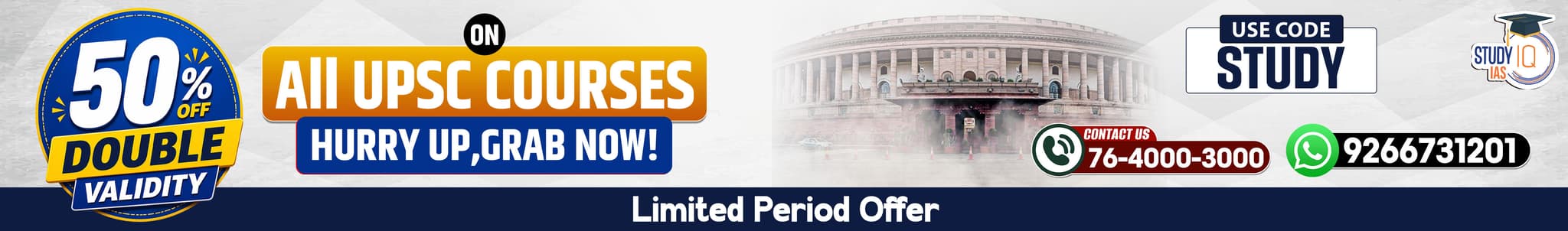 UPSC IAS Live GS P2I Foundation 2028 Nirmaan April Morning Batch