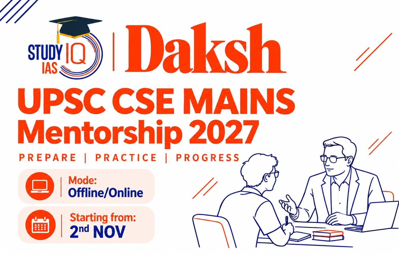 DAKSH UPSC CSE Mains Mentorship 2027