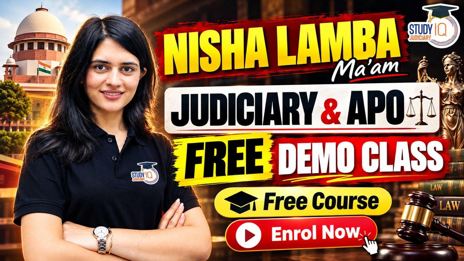 Nisha Lamba Judiciary/APO Demo Class