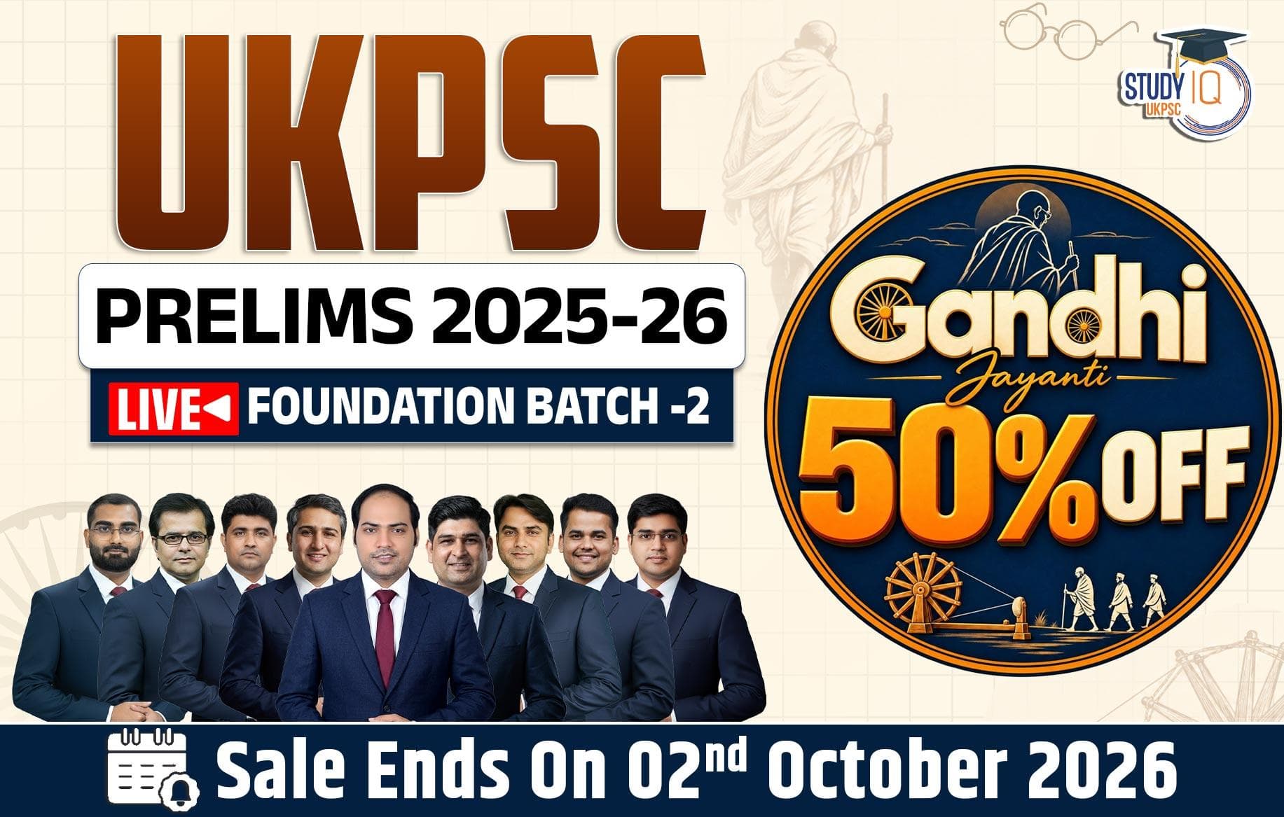 UKPSC Prelims 2025-26 Live Foundation Course-2