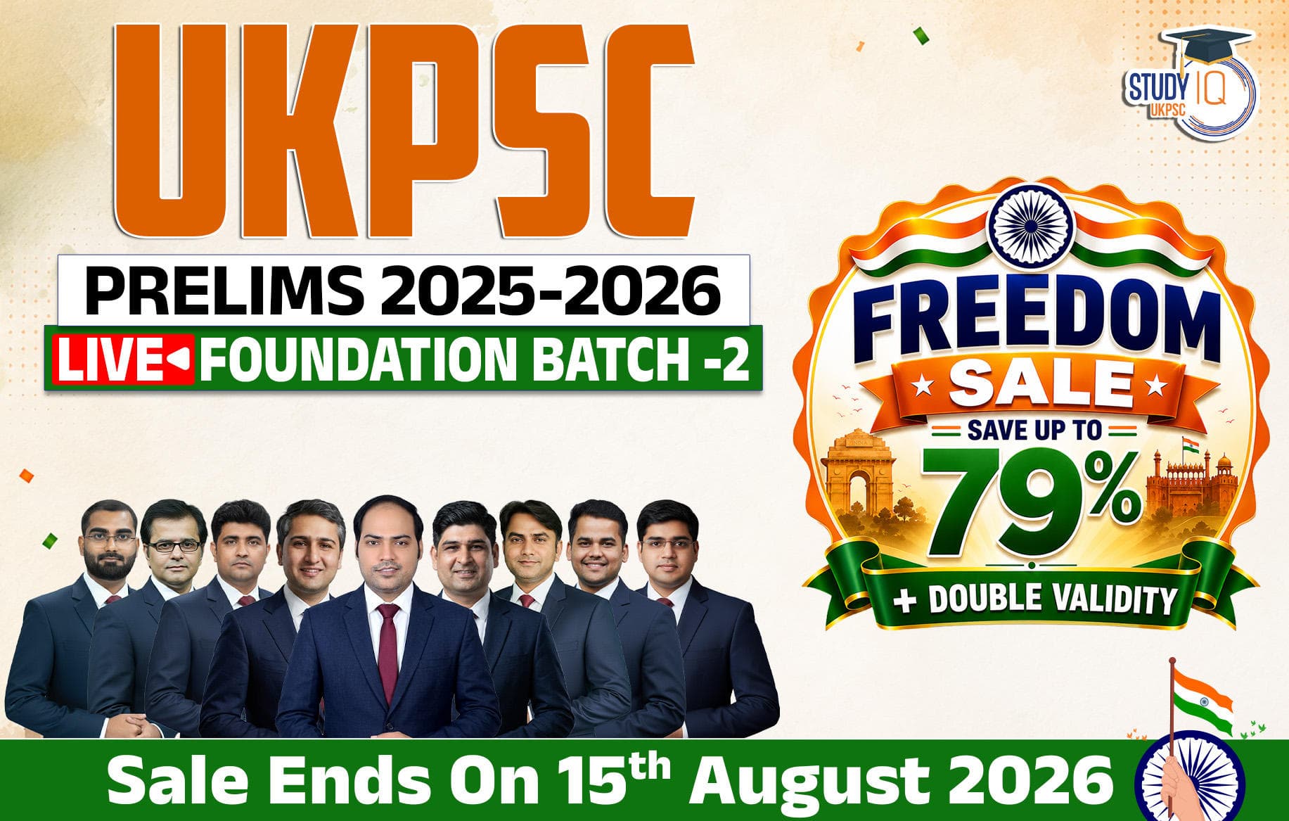 UKPSC Prelims 2025-26 Live Foundation Course-2