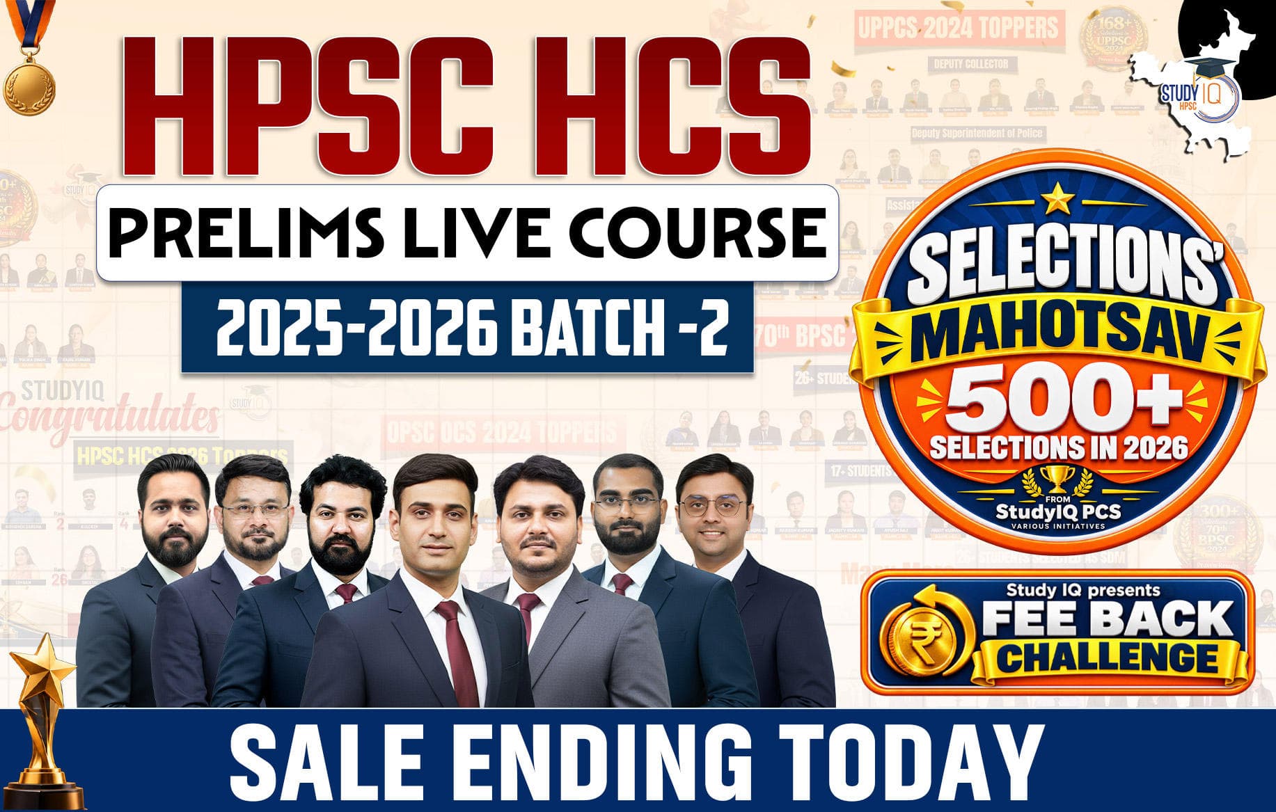 HPSC HCS Prelims 2025-26 Live Course-2