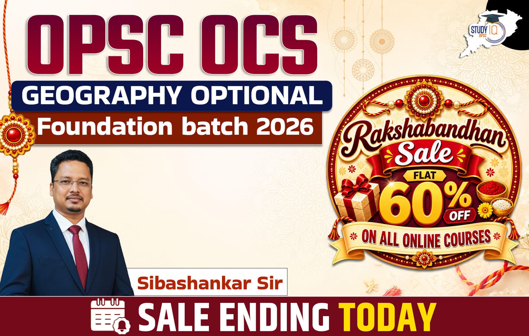 OPSC OCS Geography Optional Foundation Batch 2025-2026 by Sibasankar Hazra Sir