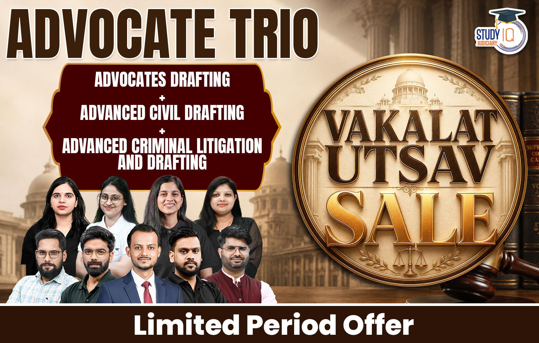 Advocates Drafting + Advanced Civil Drafting + Advanced Criminal Litigation & Drafting Combo Batch