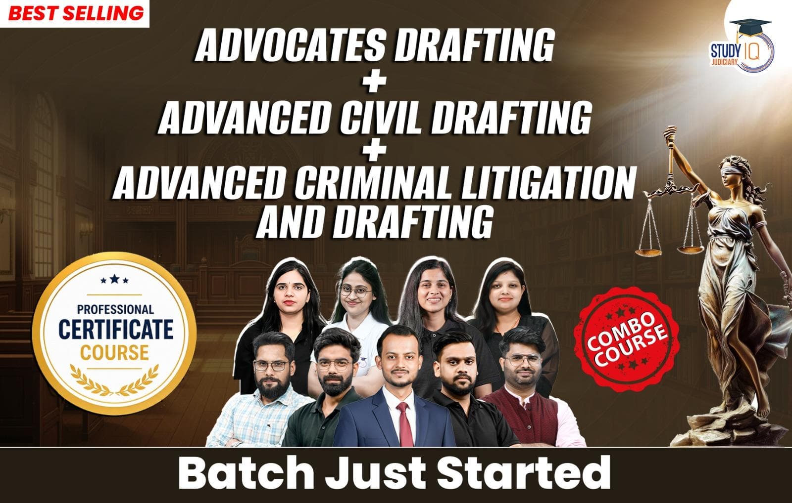 Advocates Drafting + Advanced Civil Drafting + Advanced Criminal Litigation & Drafting Combo Batch