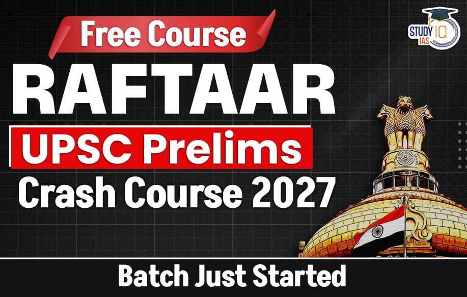 RAFTAAR UPSC Prelims Free Crash course 2027