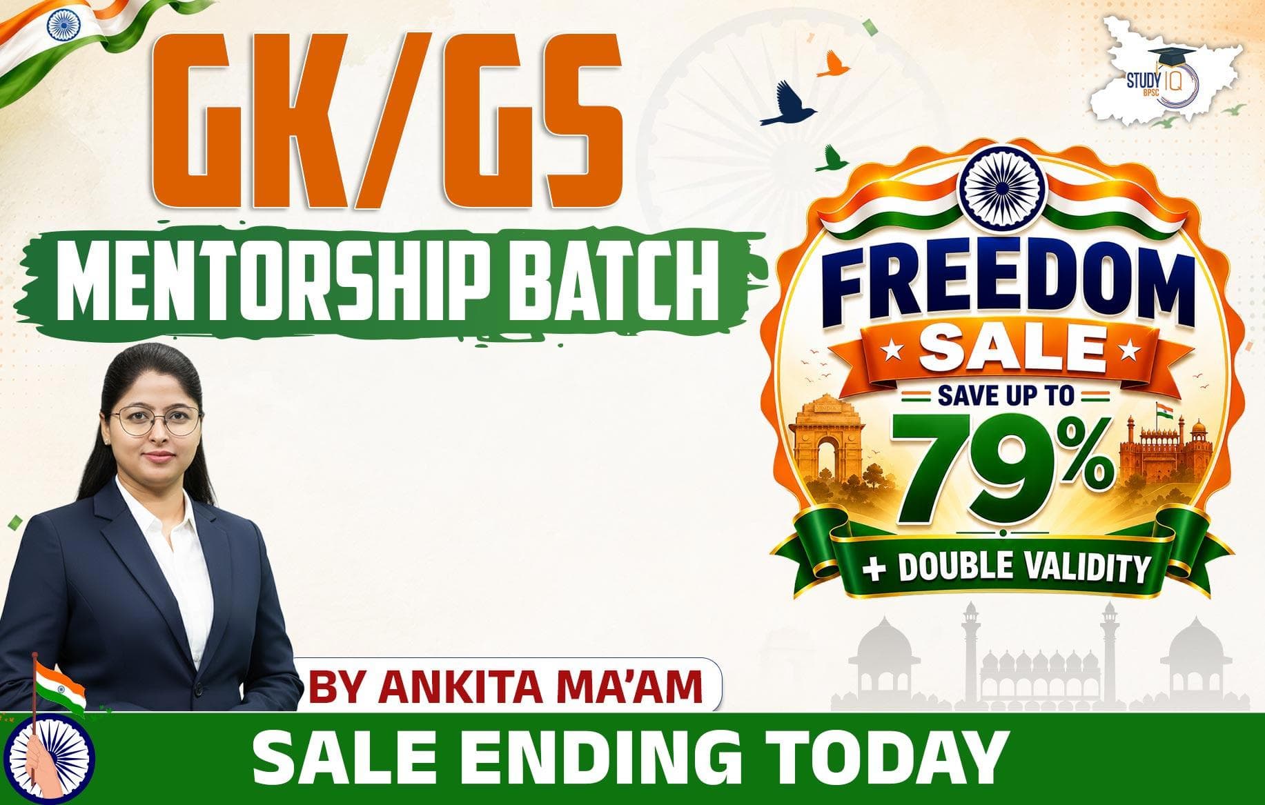 GK/GS Mentorship Batch By Ankita Mam