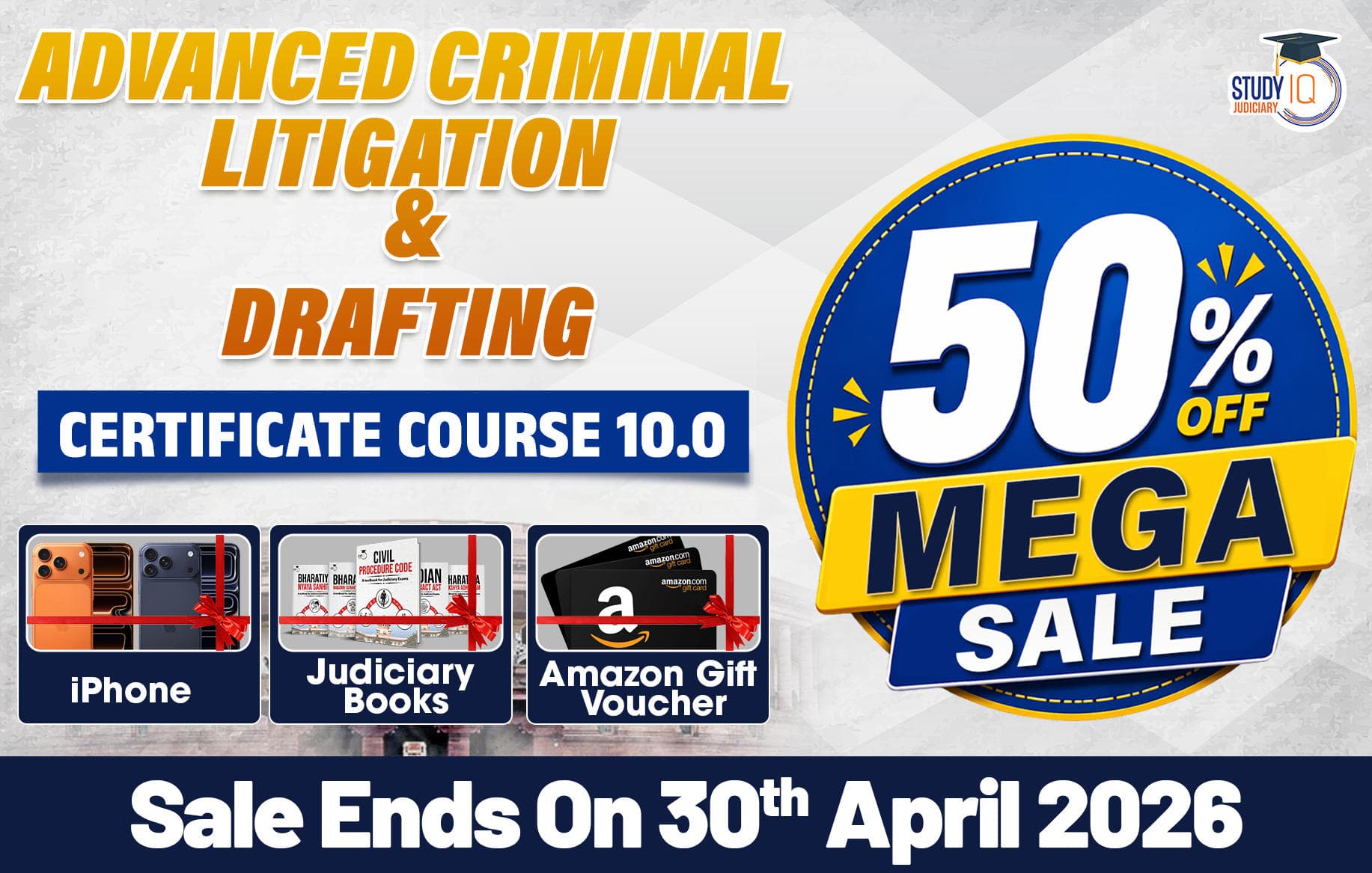 Advanced Criminal Litigation & Drafting Certificate Course 10.0