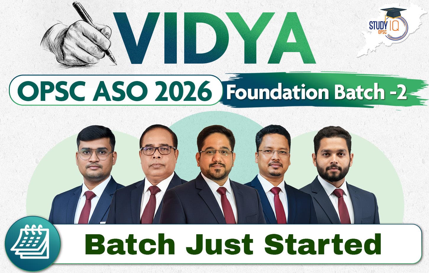 Vidya : OPSC ASO 2026 Foundation Batch 2