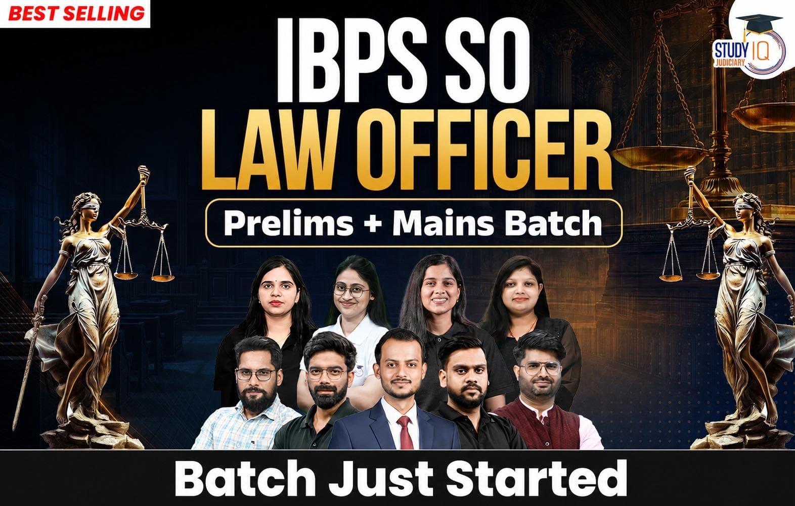 IBPS SO Law Officer Prelims + Mains Batch