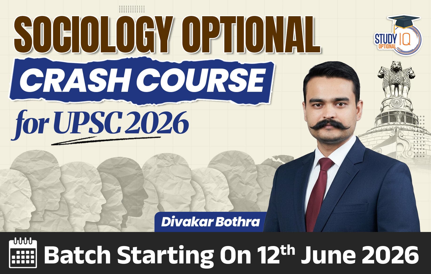 Sociology Optional 2026 Crash Course By Divakar Bothra