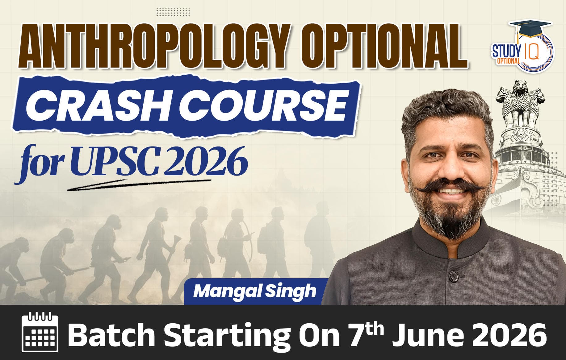 Anthropology Optional 2026 Crash Course By Mangal Singh