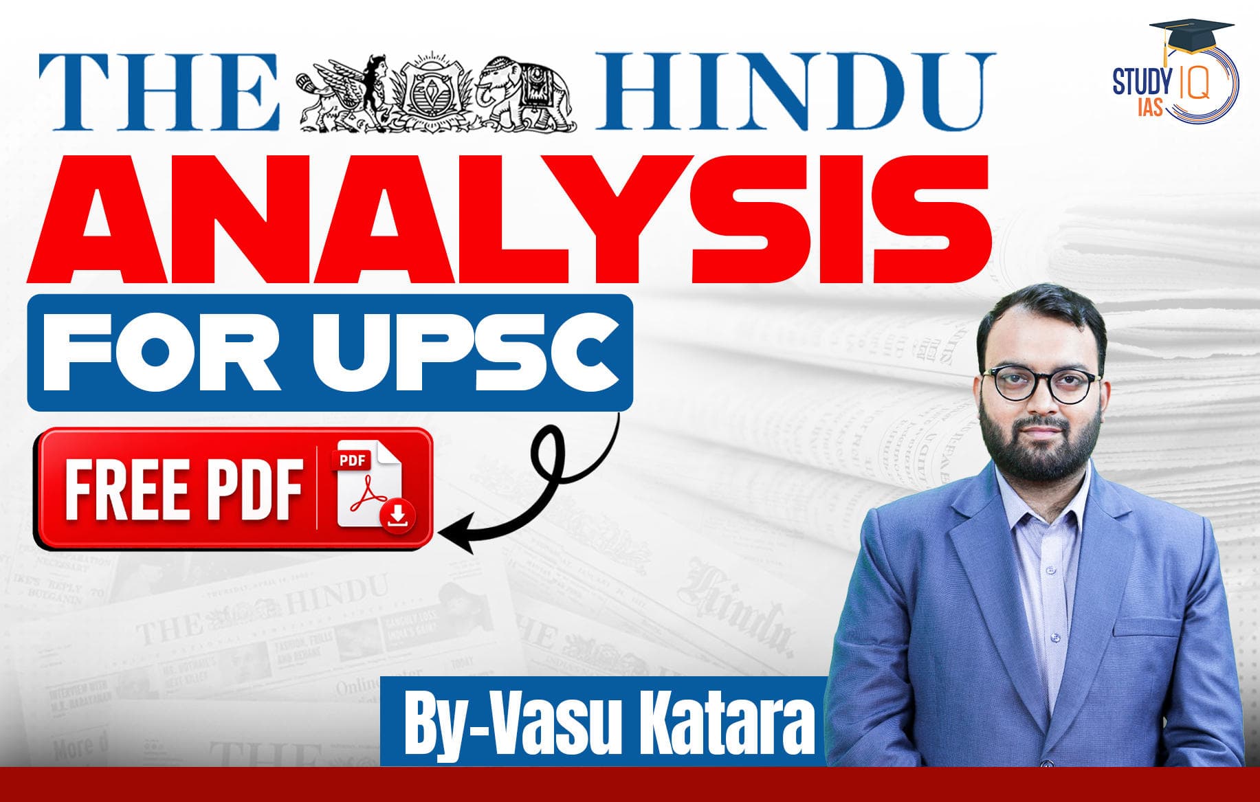 The Hindu Analysis For UPSC By Vasu Sir